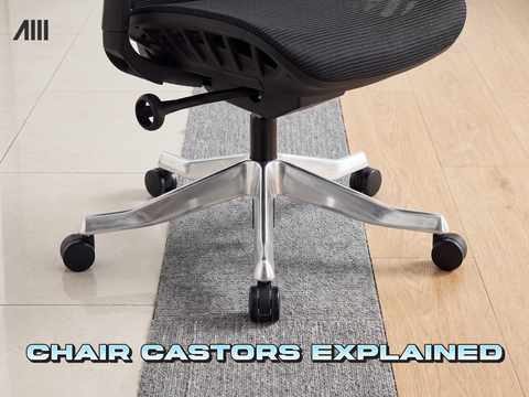Office chair castors guide
