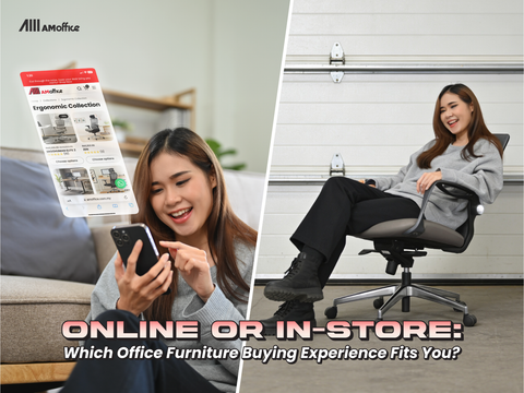  Shopping for office furniture? Online vs in-store