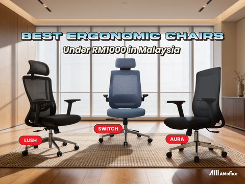  Ergonomic chair under RM1000