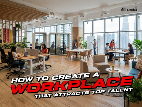 Modern office design in Malaysia to attract top talent