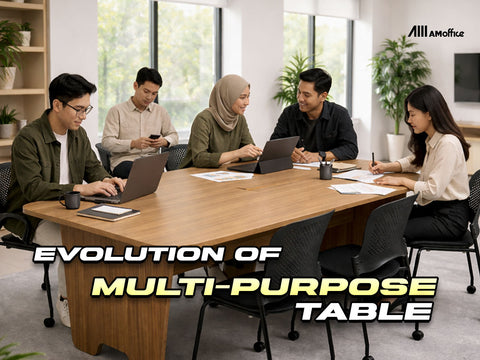  Multipurpose office table for saving space and improving efficiency