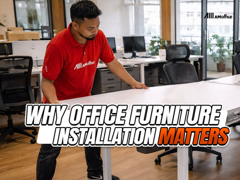  AM Office Furniture Installation