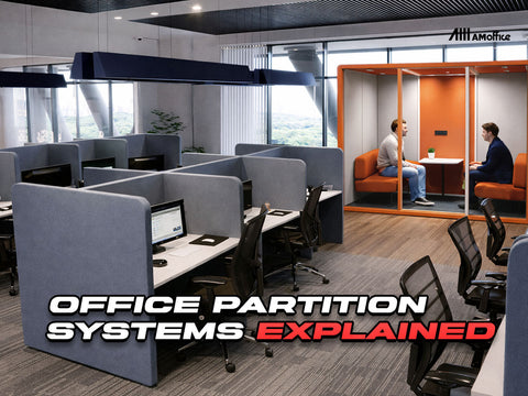  Office partition system in Malaysian Workspace