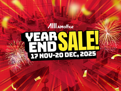 Your Year-End Office Upgrade Starts Now: Up to 50% OFF Ergonomic Furniture at AM Office’s Biggest Sale of the Year!