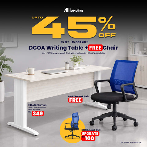 DCOA Rectangular Writing Table
