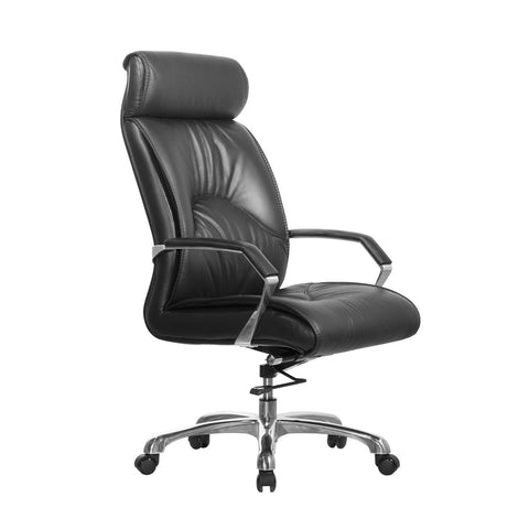 XG418 Half Leather Highback Chair