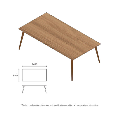 Vesta 8 Feet Conference Table